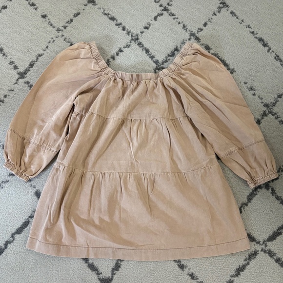 Pink Twill Mini Dress- POL - Picture 4 of 6